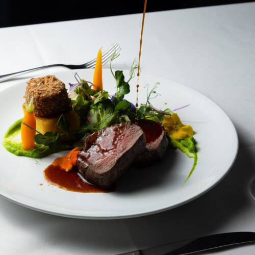 Degustation dining at The Regent Room, Rotorua