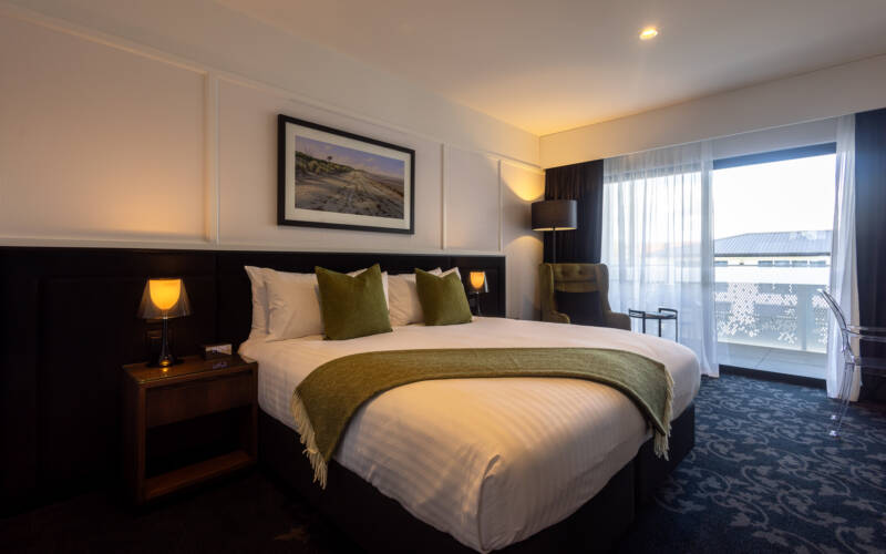 A premium category room in the premium wing of Regent of Rotorua.